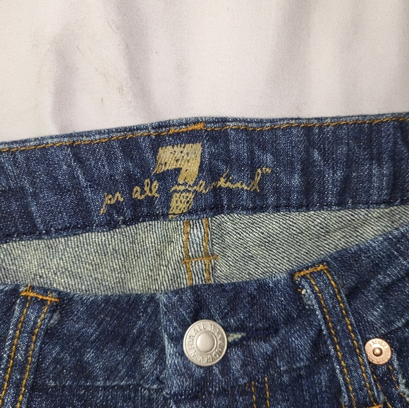 7 for all mankind mid/low-rise bootcut/flare jeans - Picture 2 of 4